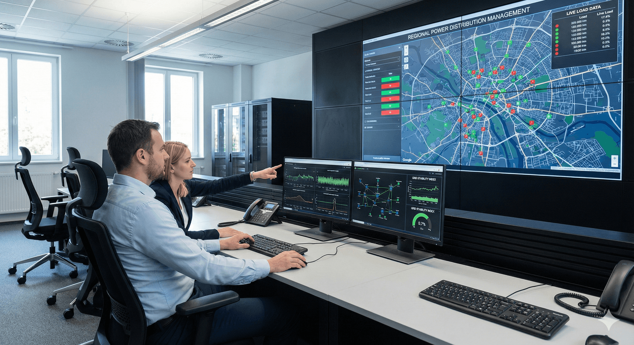 Power Grid Control Center